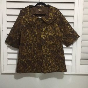 Holiday Glam Coat - 50/60’s style